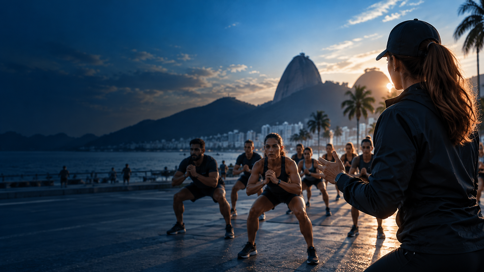 Treinos e experiências presenciais